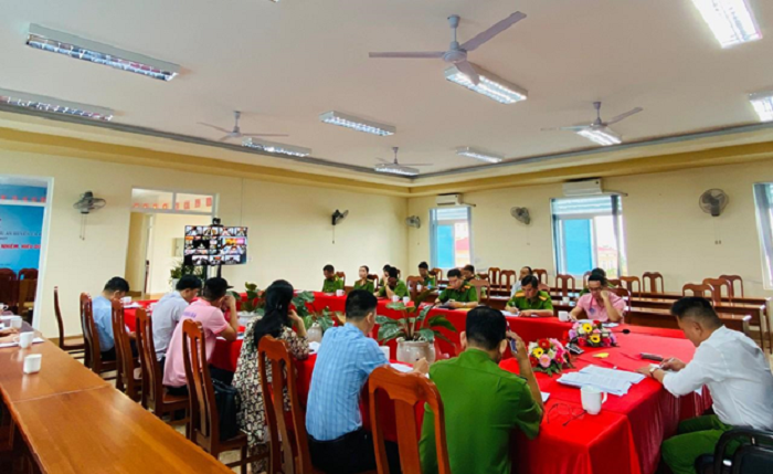 Hội nghị trực tuyến toàn quốc về Chuyển đổi số trong Công an nhân dân năm 2022